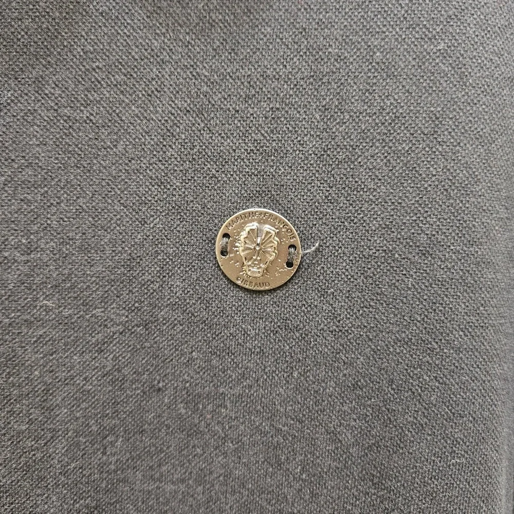 Marithe‎ Francois Girbaud Polo Shirt Mens, Metal Logo, Cotton Blend, Casual